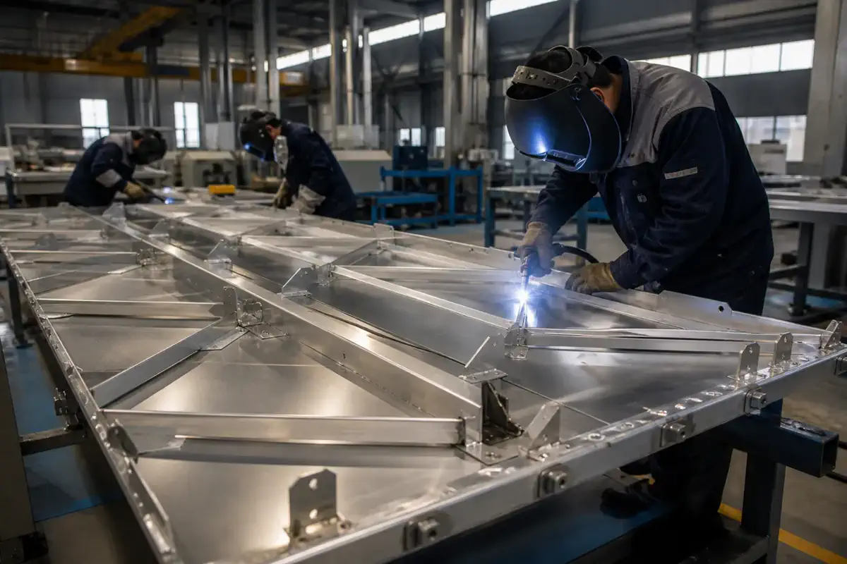 Алюминий қаптама панельдері | Arteco New Materials Technology (Kazakhstan) Group Ltd. Алюминий қаптама панельдері — Stadiums and football venues — қабырға монтаж түйіні 23 | Arteco New Materials Technology (Kazakhstan) Group Ltd.