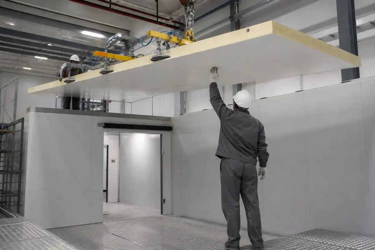 Суық камера панельдері — мұздатқыш камера — орау және жөнелту 21 | Arteco New Materials Technology (Kazakhstan) Group Ltd.