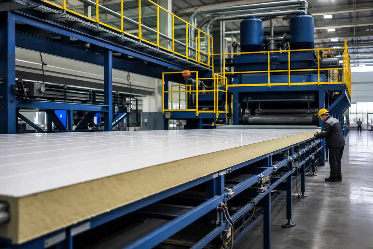 PIR қабырға панельдері — жасырын түйіспе — орау және жөнелту 21 | Arteco New Materials Technology (Kazakhstan) Group Ltd.