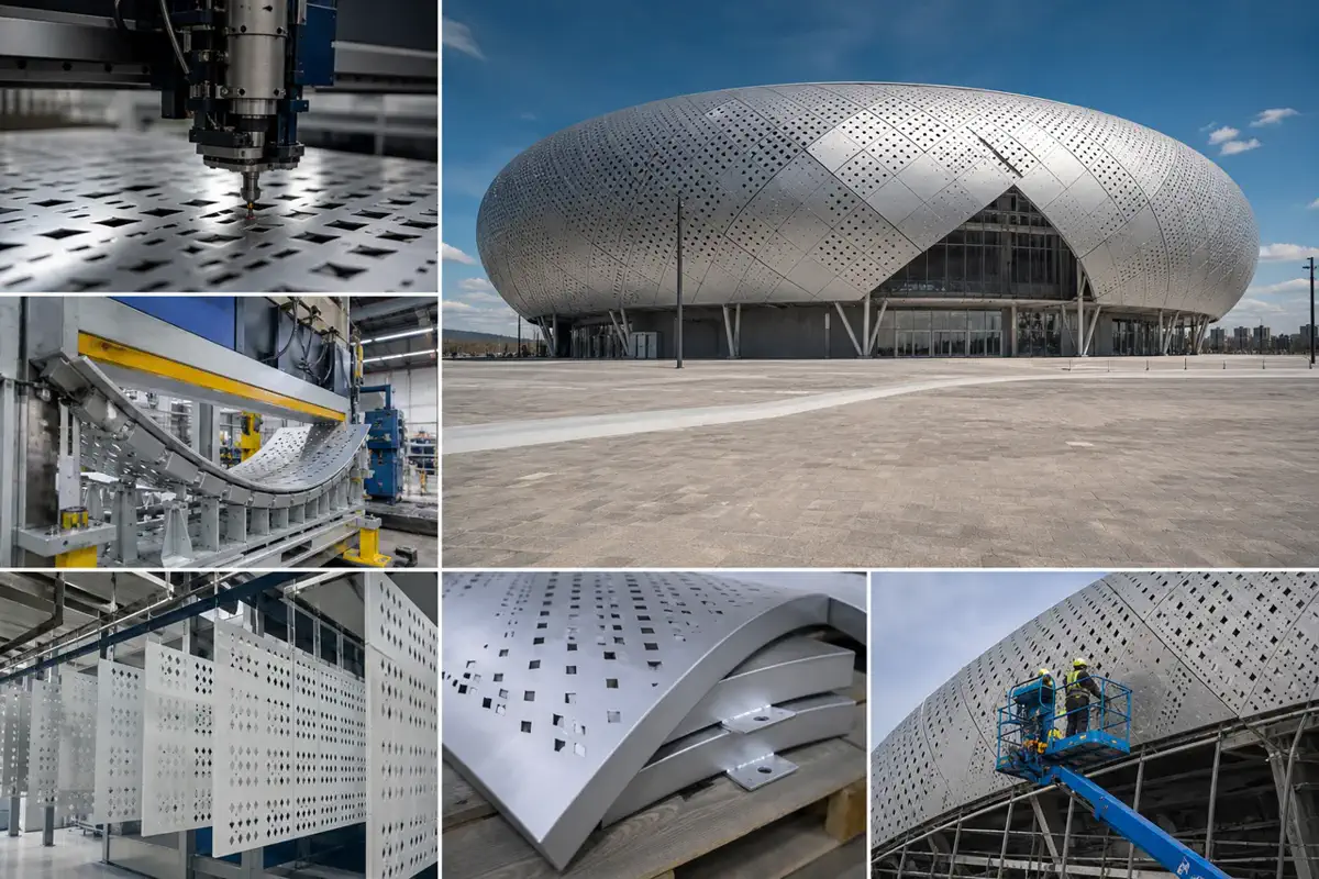 Алюминий қаптама панельдері | Arteco New Materials Technology (Kazakhstan) Group Ltd. Алюминий қаптама панельдері — Stadiums and football venues — азық-түлік өндірісі 11 | Arteco New Materials Technology (Kazakhstan) Group Ltd.