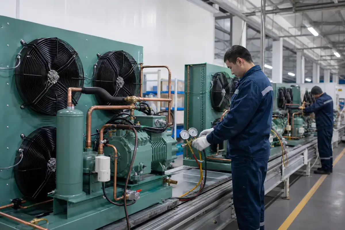 Конденсациялық агрегаттар | Arteco New Materials Technology (Kazakhstan) Group Ltd. Конденсациялық агрегаттар — бұрандалы компрессор — Орталық Азия климаты 15 | Arteco New Materials Technology (Kazakhstan) Group Ltd.