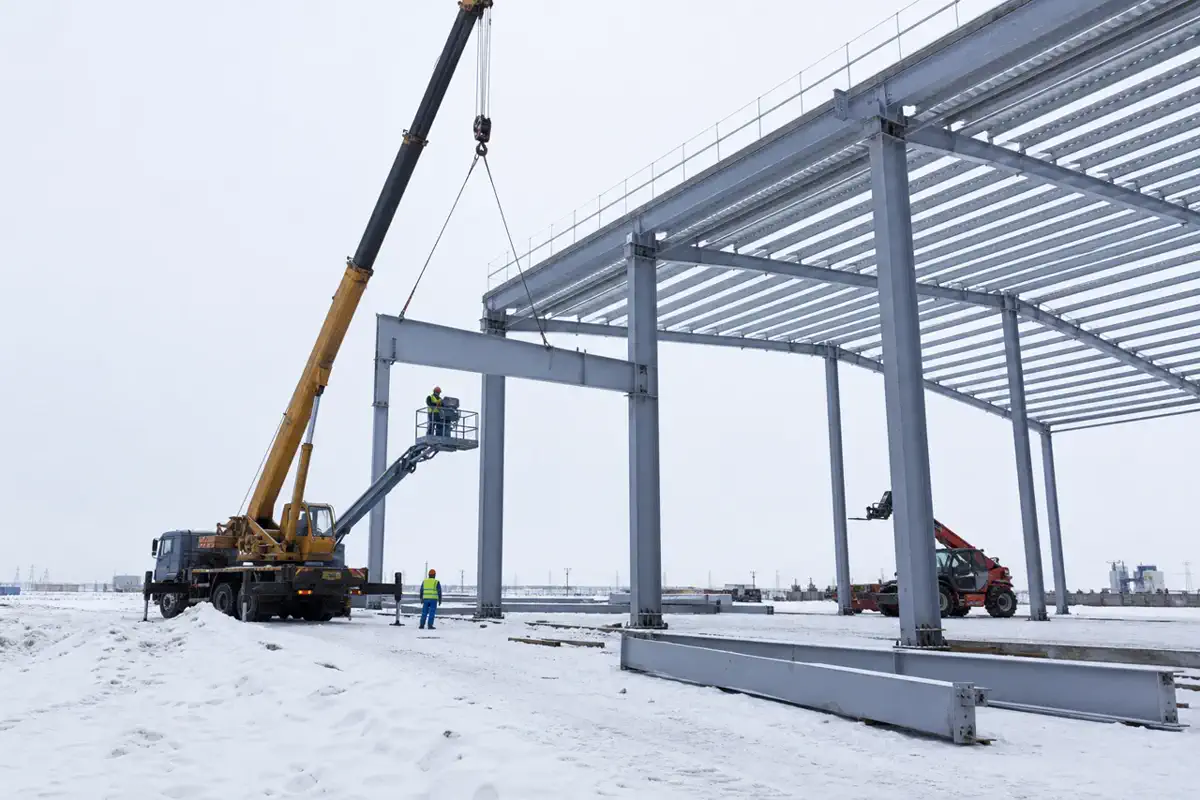 Болат конструкциялар | Arteco New Materials Technology (Kazakhstan) Group Ltd. Болат конструкциялар — Logistics warehouses — панельді біріктіру түйіні 18 | Arteco New Materials Technology (Kazakhstan) Group Ltd.