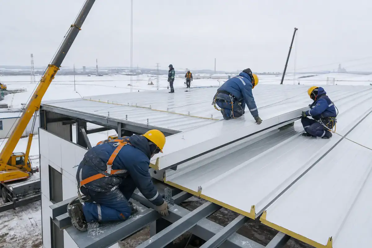 PIR шатыр панельдері | Arteco New Materials Technology (Kazakhstan) Group Ltd. PIR шатыр панельдері — герметикалық шатыр — панельді біріктіру түйіні 03 | Arteco New Materials Technology (Kazakhstan) Group Ltd.